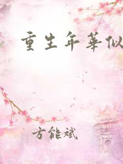 重生年华似锦