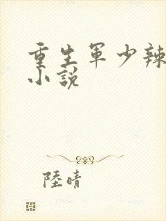 重生军少辣娇妻小说