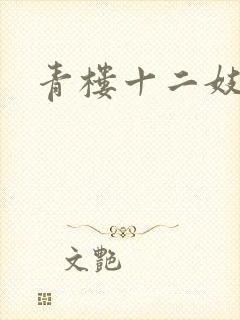 青楼十二妓