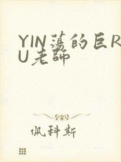 YIN荡的巨RU老师