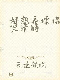 好想弄坏你南姜倪清时