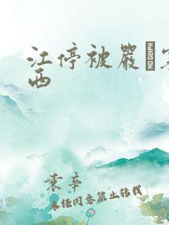 江停被严峫塞东西