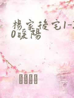 杨家后宅1-20暖阳