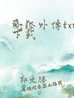 飞狐外传txt下载