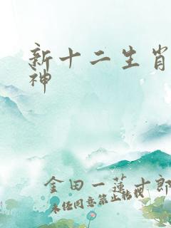 新十二生肖守护神