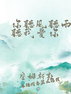 你听风听雨却不听我爱你