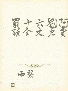 罗十六刘阿婆小说全文免费阅读