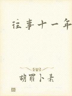 往事十一年