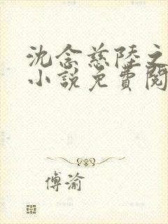 沈念慈陆之天的小说免费阅读