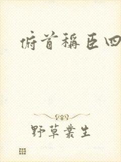 俯首称臣四十年