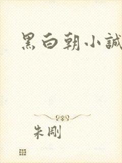 黑白朝小诚