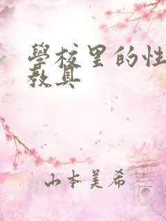 学校里的性教学教具