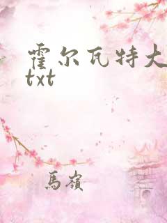 霍尔瓦特大街 txt