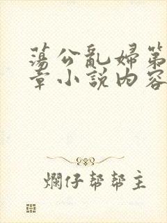 荡公乱妇第51章小说内容