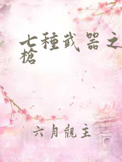 七种武器之霸王枪