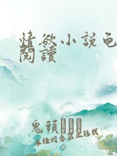 情欲小说龟全文阅读