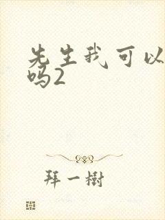 先生我可以上你吗2