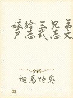 嫁给三兄弟的猎户志武志文