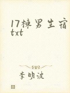 17栋男生宿舍txt