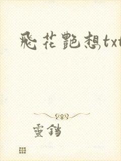 飞花艳想txt