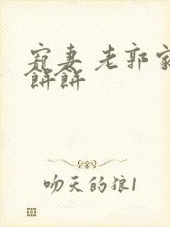 宠妻 老郭家的饼饼