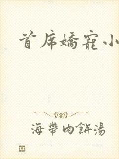 首席娇宠小情人