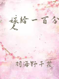 嫁给一百分的男人