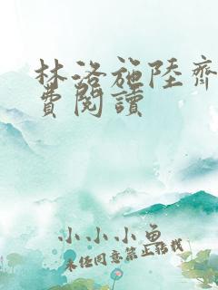 林洛施陆齐铭免费阅读