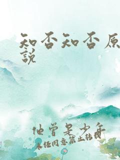 知否知否原著小说