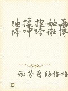 他揉捏她两乳不停呻吟微博