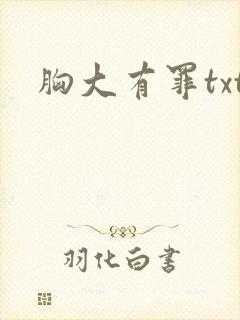 胸大有罪txt