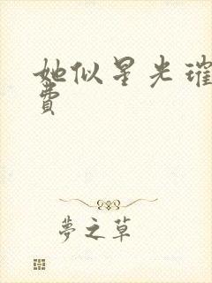 她似星光璀璨免费