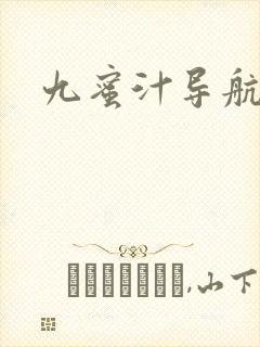 九蜜汁导航