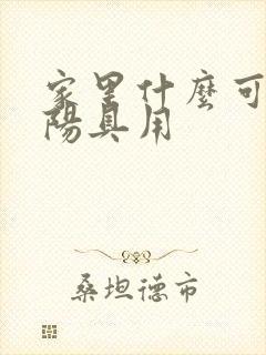 家里什么可以当阳具用