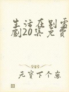 生活在别处电视剧20集免费观看