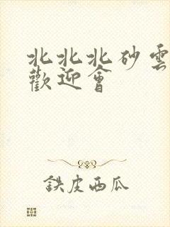 北北北砂云缨的欢迎会