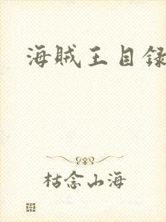 海贼王目录