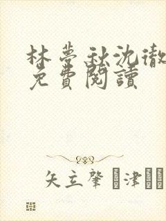 林梦秋沈彻姜衡免费阅读