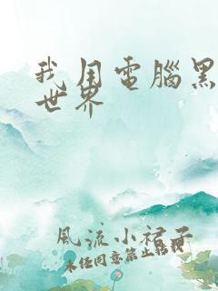 我用电脑黑了全世界