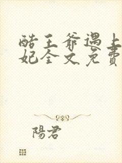 酷王爷遇上穿越妃全文免费阅读