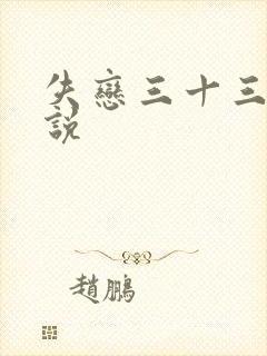 失恋三十三天小说