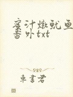 蜜汁炖鱿鱼全文番外txt