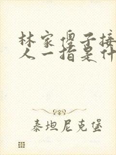 林家傻子接住仙人一指是什么小说