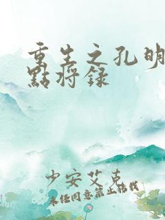 重生之孔明异世点将录