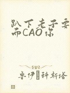 趴下老子要从后面CAO你