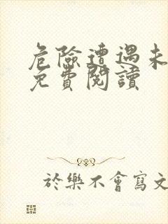 危险遭遇未增删免费阅读