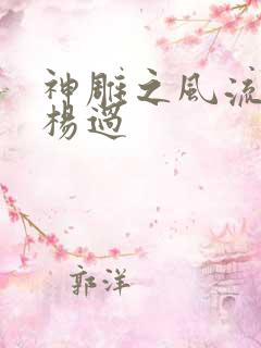 神雕之风流浪子杨过