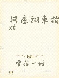 网恋翻车指南txt