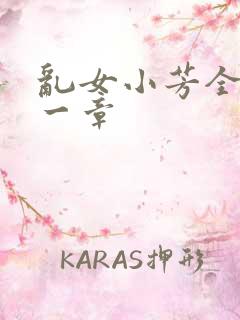 乱女小芳全集第一章