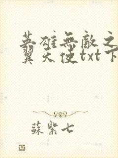 英雄无敌之十二翼天使txt下载